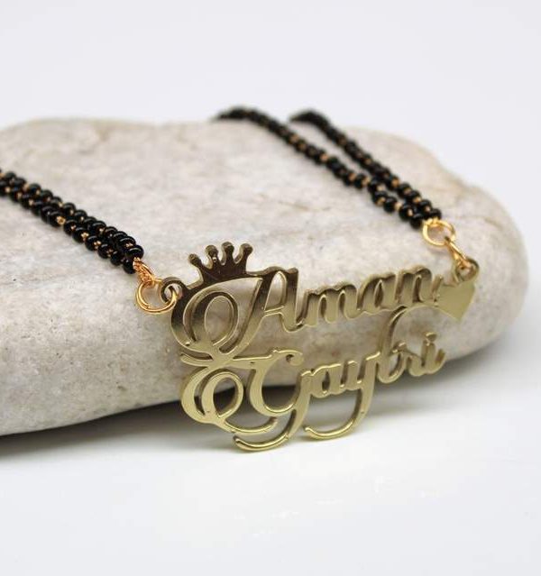 double name mangalsutra