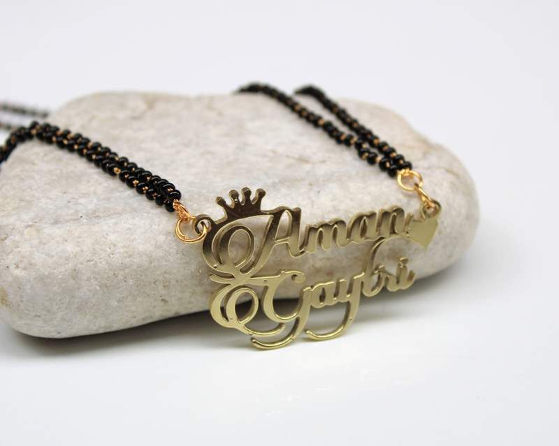 double name mangalsutra