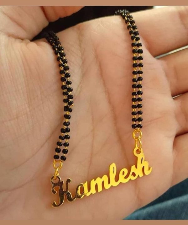 Customised name mangalsutra