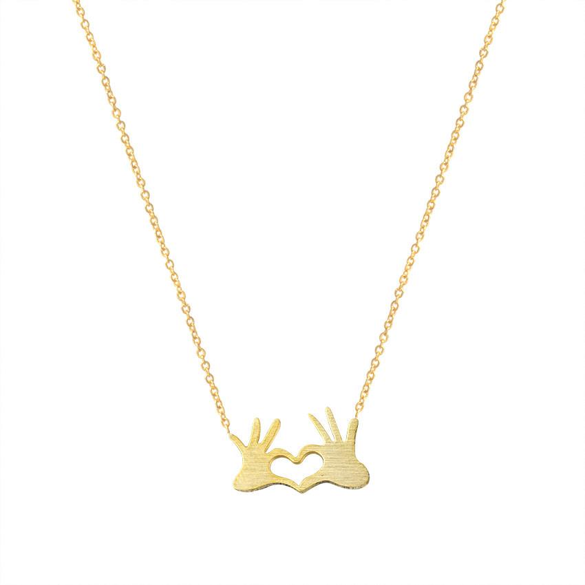 Womens Love Hearts Necklace Womens Love Hearts Necklace