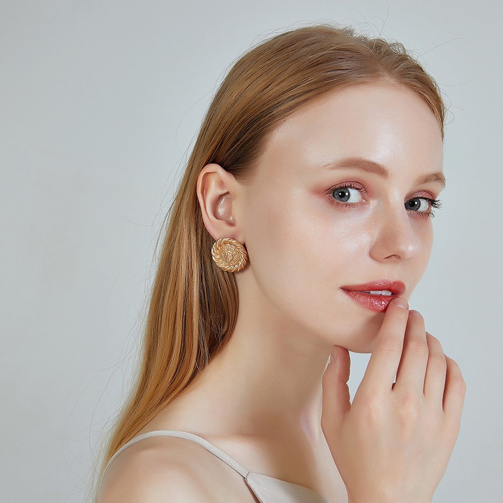 New Fashion Round Thread Earrings New Fashion Round Thread Earrings